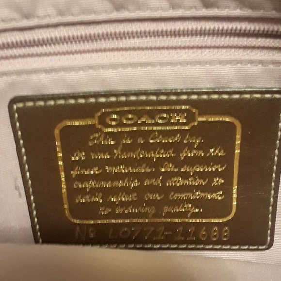 Authentic Coach Handbag - Picture 3 of 6
